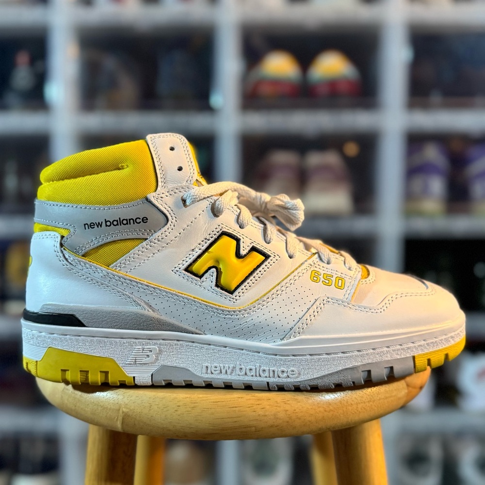 New Balance 550 High Top Yellow